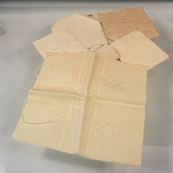 Counted Cross Stitch Remnants Craft Fabric Assorted Lot - Picture 1 of 3